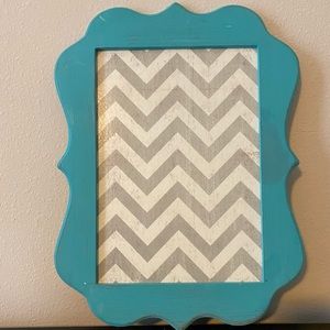 Turquoise blue frame